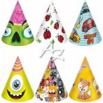 MFP klobouček karnevalový 16cm papírový mix č.5 6ks – Zboží Dáma