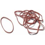 Gumičky silné 3 mm, průměr 5 cm (1 kg) - červené – Zboží Dáma