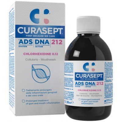 Curasept ADS 212 DNA 0,12% ústní voda 200 ml