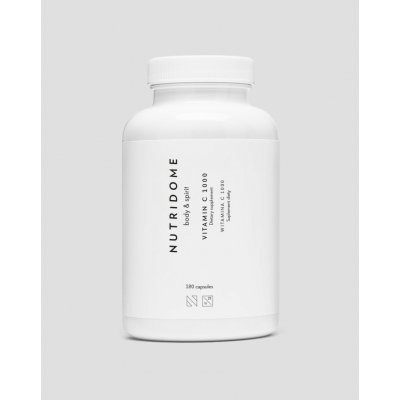 Nutridome vitamín C 1000 mg velké balení 180 kapslí – Hledejceny.cz