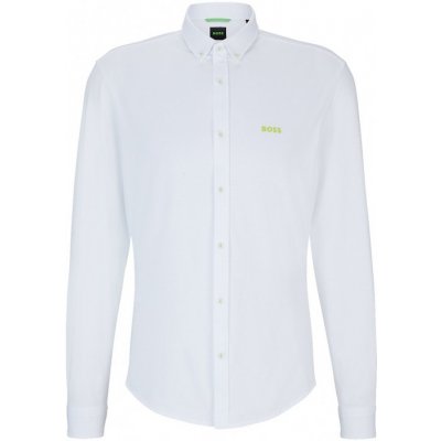 Hugo Boss značková pánská košile white – Zboží Mobilmania