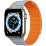 Dux Ducis LD Series - Apple Watch 1/2/3/4/5/6/7/8/SE/SE 2 38/40/41mm - Grey / Orange KF2313715