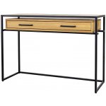 TREND nábytek TS 370 METAL dub přírodní, Barva kovu: ČERNÁ matná – Zboží Dáma