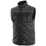 Canis CXS Seattle Pracovní vesta fleece zimní černo-šedá – Zboží Dáma