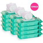 PETITE&MARS Ubrousky vlhčené SO PURE bambusové bioodbouratelné 12 x 56 ks – Sleviste.cz