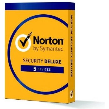 Norton Security Deluxe CZ 1 uživatel, 5 zařízení, 2 roky 21384903