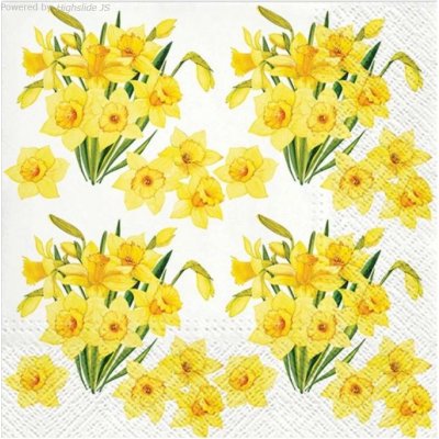 Ubrousek 33x33 cm NARCISKY – Zboží Mobilmania