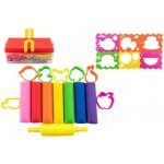 Teddies Modelína Nara 430g 8ks s vykrajovátky 10ks s válečkem – Zboží Dáma