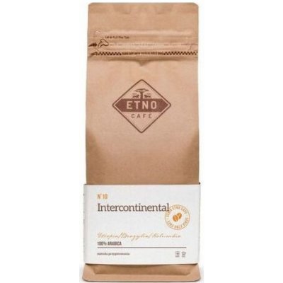Etno Cafe káva Arabica Intercontinental zrnková 1 kg – Hledejceny.cz