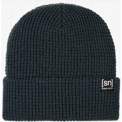 Super Natural merino čepice City beanie Blueberry – Hledejceny.cz