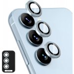 ENKAY ALU Sklo pro fotoaparát Samsung Galaxy S24 FE 5G BLUE 89762 – Zboží Živě