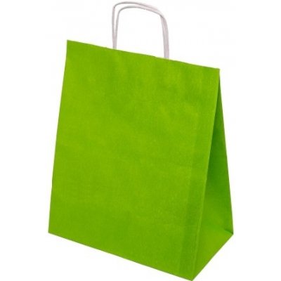 Barevná papírová taška 305x170x340mm - světle zelená - 13.0126 – Hledejceny.cz