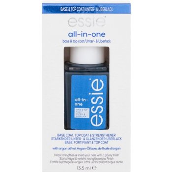 Essie All-In-One Base & Top Coat vrchní lak a podkladová báze 2v1 13,5 ml