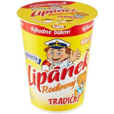 Madeta Lipánek Tradiční rodinný vanilkový 380 g – Sleviste.cz