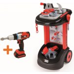 Smoby Black & Decker Dílenský vozík – Zboží Mobilmania