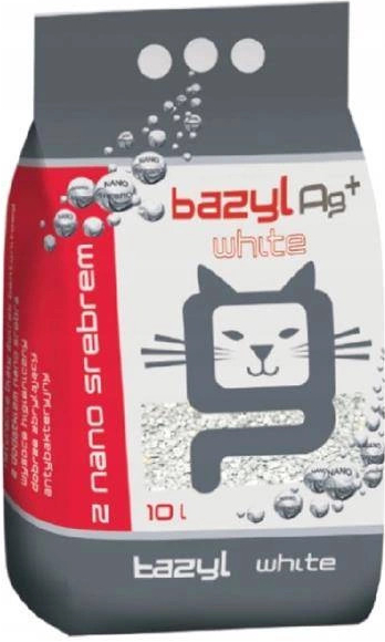 Bazyl Ag + Compact White pro kočky 10 l