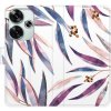 Pouzdro a kryt na mobilní telefon Xiaomi iSaprio s kapsičkami na karty - Ornamental Leaves - Xiaomi Poco F6