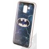 Pouzdro a kryt na mobilní telefon Samsung Pouzdro DC Comics Batman 003 TPU ochranné silikonové s motivem Samsung Galaxy J6 2018 tmavě modré