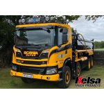 Střešní nerezový rám Kelsa HiBar Široký pro Scania Next Generation R&S Nízká kabina