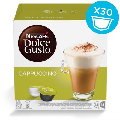 Nescafé Dolce Gusto Cappuccino kávové kapsle 30 ks – Zboží Mobilmania