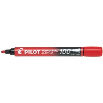 Pilot 100 permanent červený