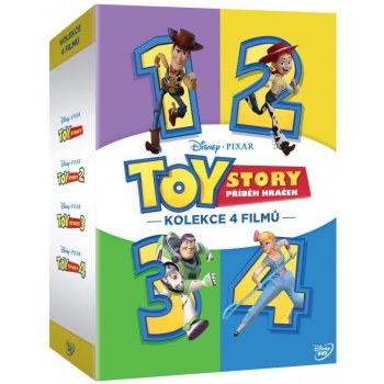 Toy Story: Příběh hraček kolekce 1.-4. : DVD