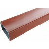 Jekl 50x30 mm potažený cihlovým PVC, délka 300 cm
