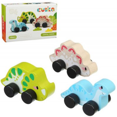 Cubika veselí dinosauři set 3 díly – Zboží Mobilmania