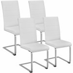 Tectake 402554 bílá 4 ks – Zboží Dáma