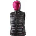 Omak dámská zimní vesta černo-růžová – Zboží Mobilmania