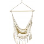 Textilomanie Brasilia závěsné křeslo béžové – Zboží Mobilmania