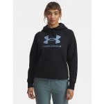Under Armour UA Rival Flc Shimmer Hdy-BLK černá – Zboží Mobilmania