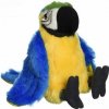 Plyšák Eden Papoušek žluto modrý 20 cm