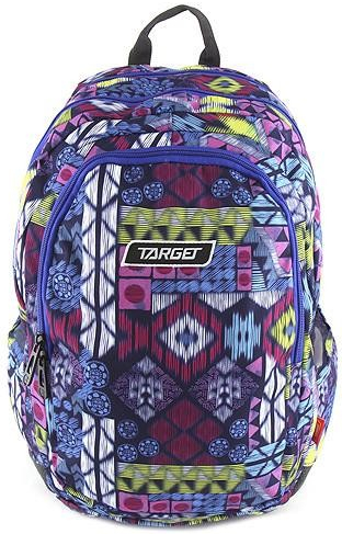 Target batoh barevný fialovo/růžová