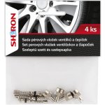 SHERON Čepičky a sada pérových vložek ventilku, 4 ks – Hledejceny.cz