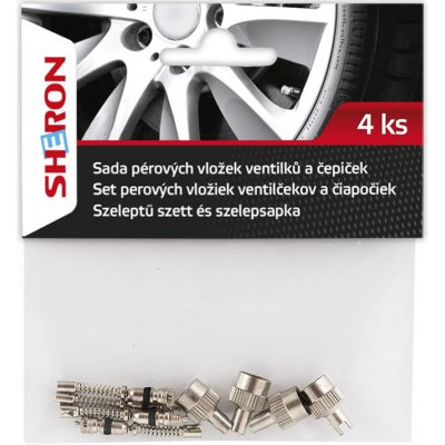 SHERON Čepičky a sada pérových vložek ventilku, 4 ks – Hledejceny.cz