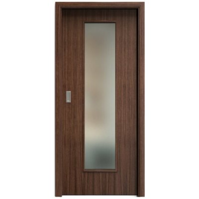 Sapeli Elegant Komfort M55 posuvné ořech americký 110 x 197 cm Satináto bílé – Hledejceny.cz