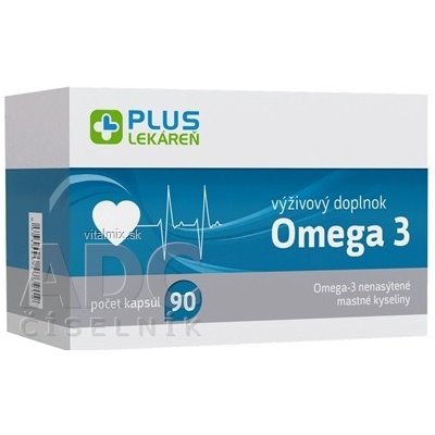 Plus Lékárna Omega 3 90 kapslí