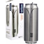 Orion 125875 Termoska ve tvaru plechovky 0,7 l stříbrná se zipem – Hledejceny.cz