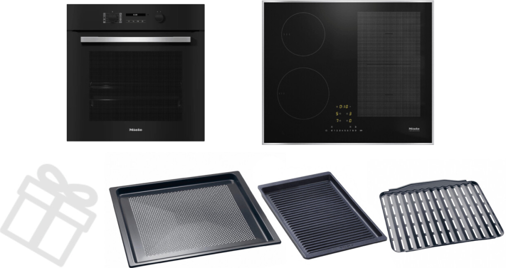Set MIELE H 2766-1 B 125 + KM 7466 FR 125