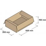 Top-obaly Kartonové krabice 3VVL 600 x 350 x 150 mm 25 ks – Zboží Živě