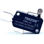 Tracon electric Mikrospínač se zkrácenou pákou a kladkou 15mm – Zboží Mobilmania