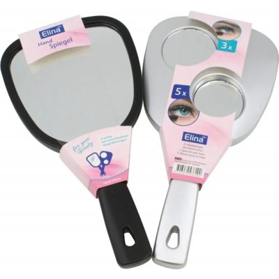 ZRCÁTKO RUČNÍ OBOUSTRANNÉ 26X13CM – Sleviste.cz