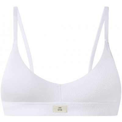 esmara vroubkovaná podprsenka s BIO bavlnou bílá – Hledejceny.cz
