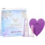 Crystallove Crystalcup® For Face Eyes & Neck Lift Drain Contour Silikonové baňky pro masáž obličeje Crystal 2 druhy baněk + silikonový kartáček – Zboží Mobilmania