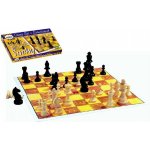 TEDDIES s.r.o. Šachy dřevěné společenská hra v krabici 33x23x3cm – Hledejceny.cz