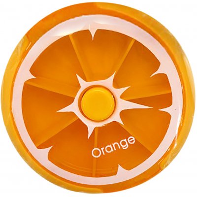 TORO Dávkovač na léky 7 dní pomeranč – Zboží Dáma