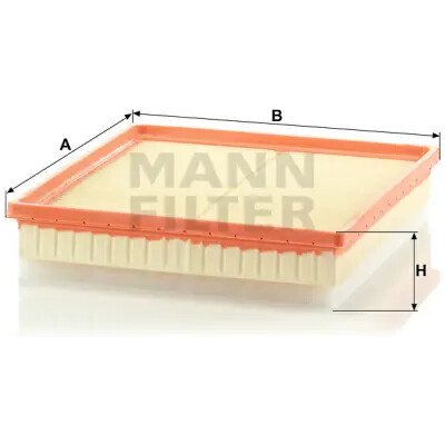 MANN FILTER Vzduchový filtr C 30 163 – Hledejceny.cz