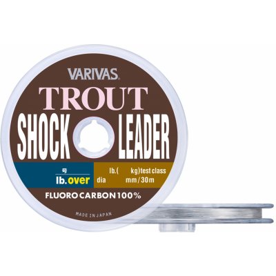 Varivas Trout Shock Leader 30 m 0,148 mm 1,75 kg – Hledejceny.cz