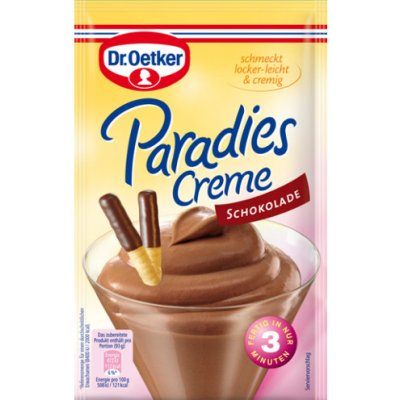 Dr. Oetker Paradies čokoládový krém pro 74 g – Zboží Dáma